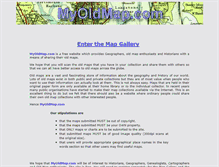 Tablet Screenshot of myoldmap.com
